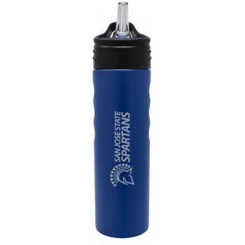 24 oz Stainless Steel Sports Water Bottle - San Jose State Spartans