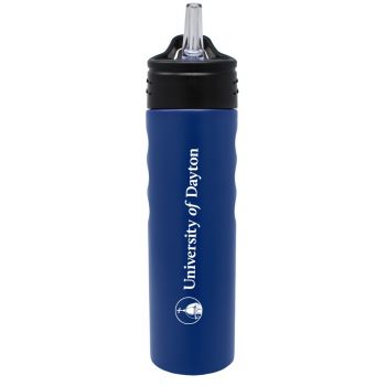 24 oz Stainless Steel Sports Water Bottle - Dayton Flyers