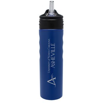 24 oz Stainless Steel Sports Water Bottle - UNC Asheville Bulldogs