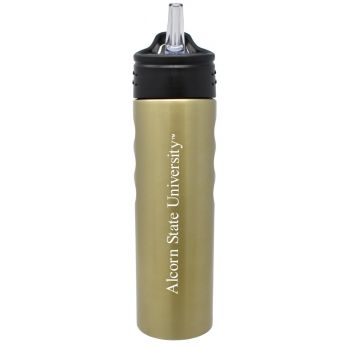 24 oz Stainless Steel Sports Water Bottle - Alcorn State Braves