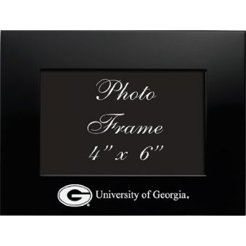 4 x 6  Metal Picture Frame - Georgia Bulldogs