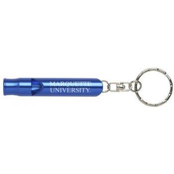 Emergency Whistle Keychain - Marquette Golden Eagles