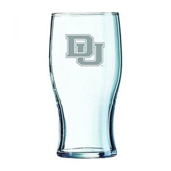 19.5 oz Irish Pint Glass - Denver Pioneers