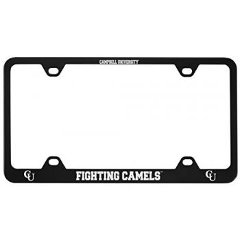 Stainless Steel License Plate Frame - Campbell Fighting Camels