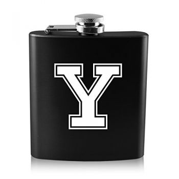 6 oz Stainless Steel Hip Flask - Yale Bulldogs