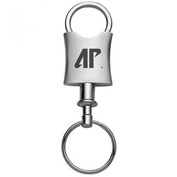 Tapered Detachable Valet Keychain Fob - Austin Peay State Governors