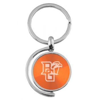 Spinner Round Keychain - Bowling Green State Falcons