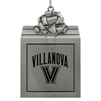 Pewter Gift Box Ornament - Villanova Wildcats