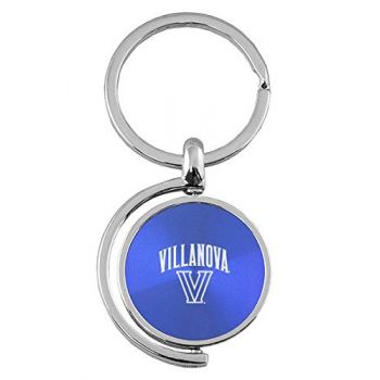 Spinner Round Keychain - Villanova Wildcats