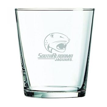 13 oz Cocktail Glass - South Alabama Jaguars