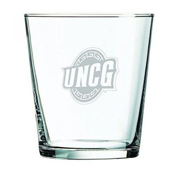 13 oz Cocktail Glass - UNC Greensboro Spartans