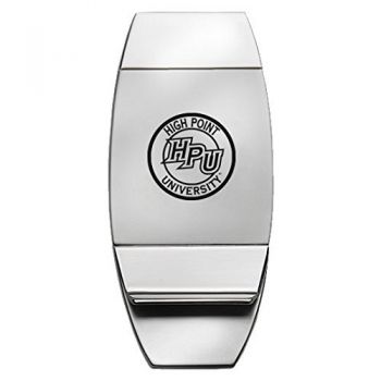 Stainless Steel Money Clip - High Point Panthers