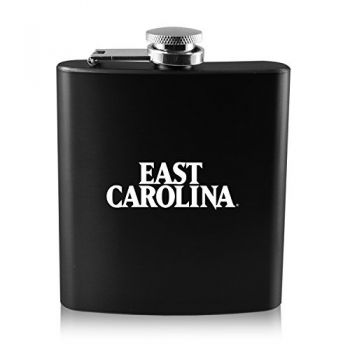 6 oz Stainless Steel Hip Flask - Eastern Carolina Pirates