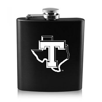 6 oz Stainless Steel Hip Flask - Tarleton State Texans