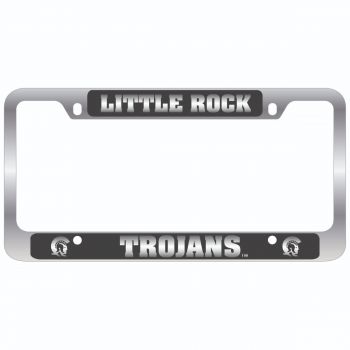 Stainless Steel License Plate Frame - Arkansas Little Rock Trojans