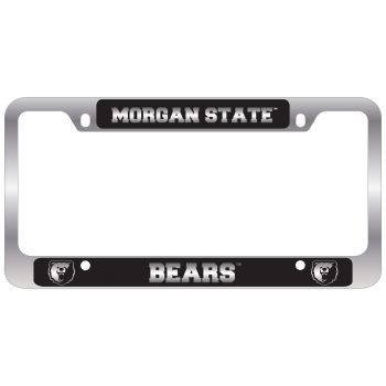 Stainless Steel License Plate Frame - Morgan State Bears