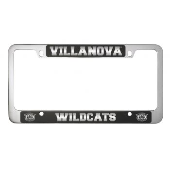 Stainless Steel License Plate Frame - Villanova Wildcats