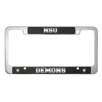 Stainless Steel License Plate Frame - Northwestern State Demons