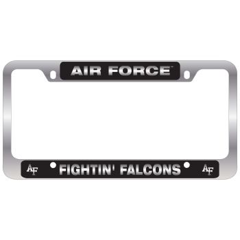 Stainless Steel License Plate Frame - Air Force Falcons