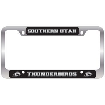 Stainless Steel License Plate Frame - Southern Utah Thunderbirds