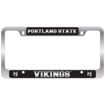 Stainless Steel License Plate Frame - Portland State 