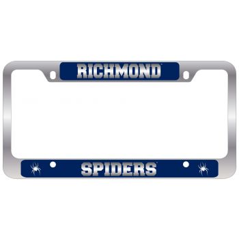 License Plate Frame with Color Inlays - Richmond Spiders