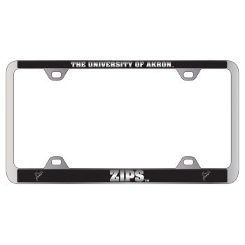 Stainless Steel License Plate Frame - Akron Zips