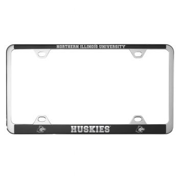 Stainless Steel License Plate Frame - NIU Huskies