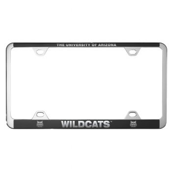 Stainless Steel License Plate Frame - Arizona Wildcats