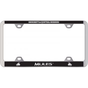 Stainless Steel License Plate Frame - UCM Mules