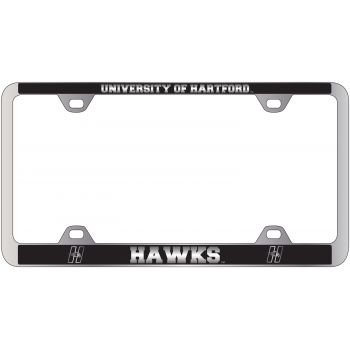 Stainless Steel License Plate Frame - Hartford Hawks