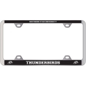Stainless Steel License Plate Frame - Southern Utah Thunderbirds
