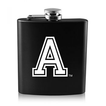 6 oz Stainless Steel Hip Flask - Army Black Knights