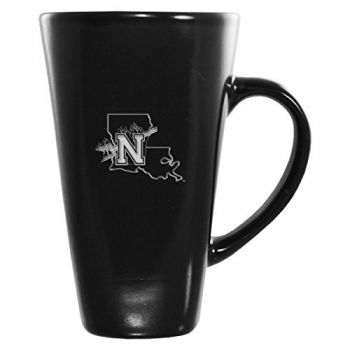 16 oz Square Ceramic Coffee Mug - Northwestern State Demons