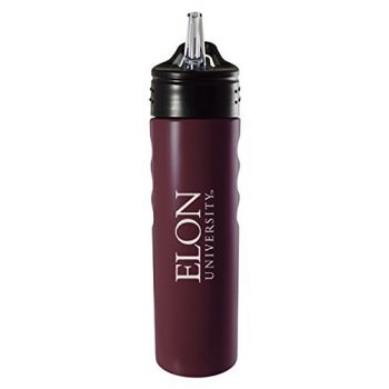 24 oz Stainless Steel Sports Water Bottle - Elon Phoenix
