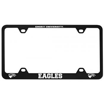 Stainless Steel License Plate Frame - Emory Eagles
