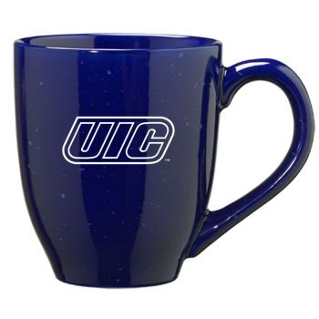 16 oz Ceramic Coffee Mug with Handle - UIC Flames