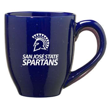 16 oz Ceramic Coffee Mug with Handle - San Jose State Spartans