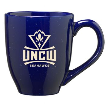 16 oz Ceramic Coffee Mug with Handle - UNC Wilmington Seahawks