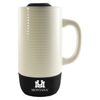 18 oz Non-Slip Silicone Base Coffee Mug - Montana Grizzlies