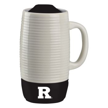 18 oz Non-Slip Silicone Base Coffee Mug - Rutgers Knights