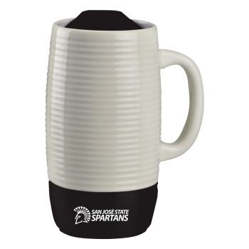 18 oz Non-Slip Silicone Base Coffee Mug - San Jose State Spartans