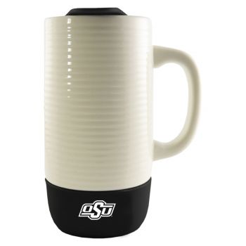 18 oz Non-Slip Silicone Base Coffee Mug - Oklahoma State Bobcats