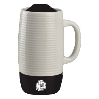 18 oz Non-Slip Silicone Base Coffee Mug - South Dakota State Jackrabbits