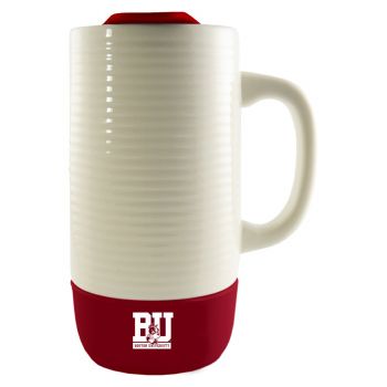 18 oz Non-Slip Silicone Base Coffee Mug - Boston University