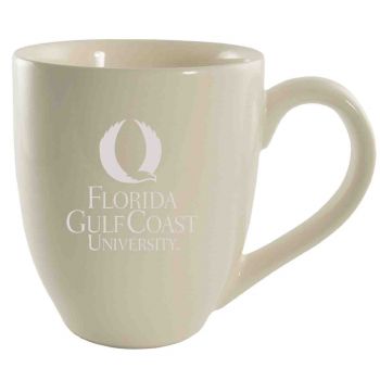 16 oz Ceramic Coffee Mug with Handle - Florida Gulf Coast Eagles