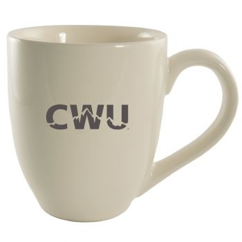 16 oz Ceramic Coffee Mug with Handle - Central Washington Wildcats