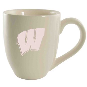 16 oz Ceramic Coffee Mug with Handle - Wisconsin Badgers