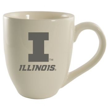 16 oz Ceramic Coffee Mug with Handle - Illinois Fighting Illini