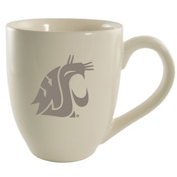 16 oz Ceramic Coffee Mug with Handle - Washington State Cougars
